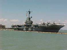 USS  Lexington in Corpus Christi, Texas